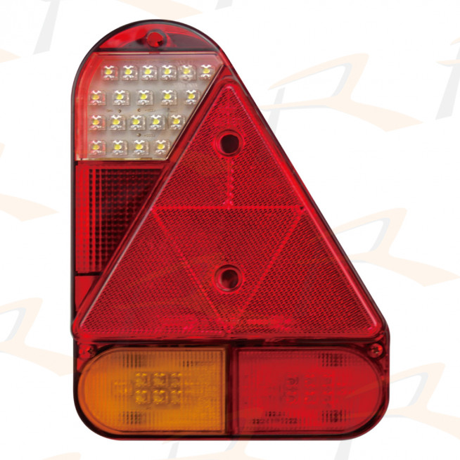RPS-L139R-5 TRIANGULAR REAR COMBINATION LIGHT Triangular Rear Combination Light. - Rich Parts Truck 