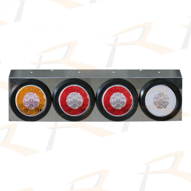 RPS-LS404 4??ROUND REAR COMBINATION LIGHT Round Rear Combination Light. - Rich Parts Truck Supplier