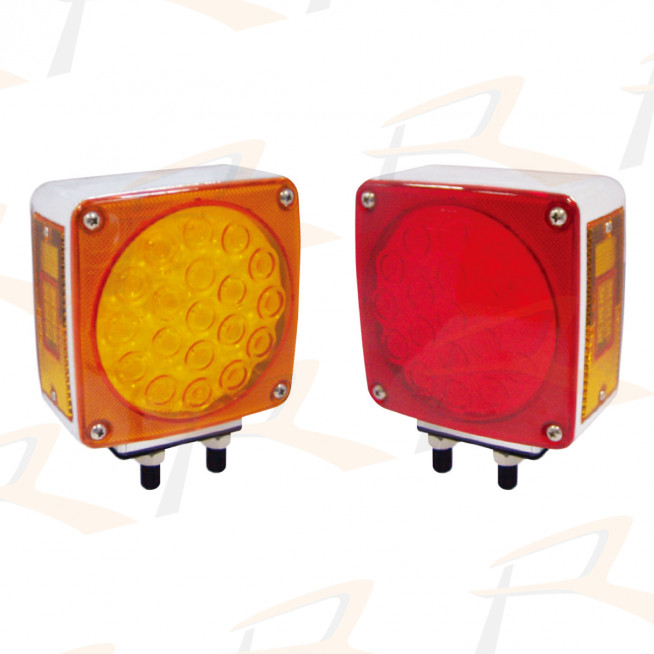 RPS-R108RYC DOUBLE-FACE SIGNAL LIGHT WITH SIDE MARKER
