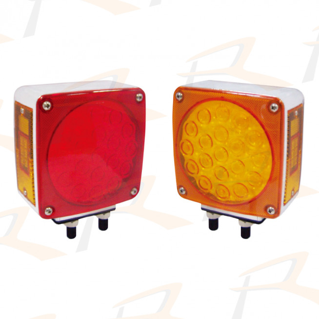 RPS-L108RYC DOUBLE-FACE SIGNAL LIGHT WITH SIDE MARKER