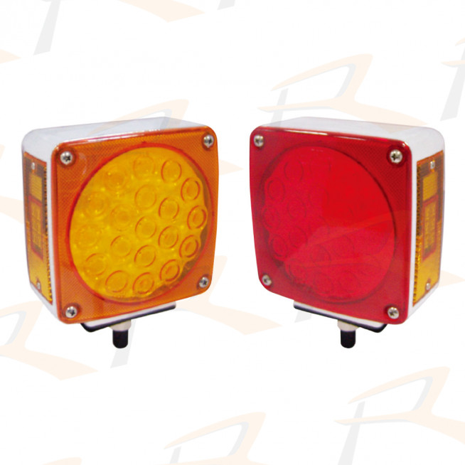 RPS-R112RYC DOUBLE-FACE SIGNAL LIGHT WITH SIDE MARKER Double-Face Signal Light With Side Marker. - R