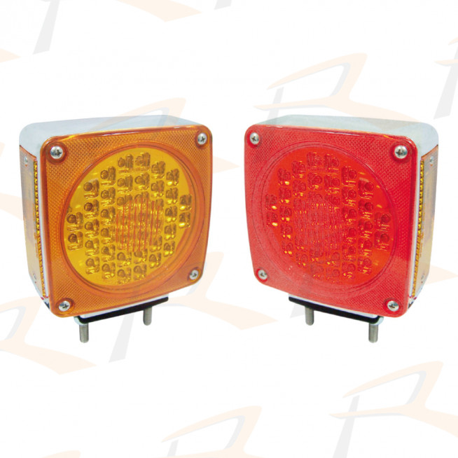 RPS-R106RY1C DOUBLE-FACE SIGNAL LIGHT WITH SIDE MARKER