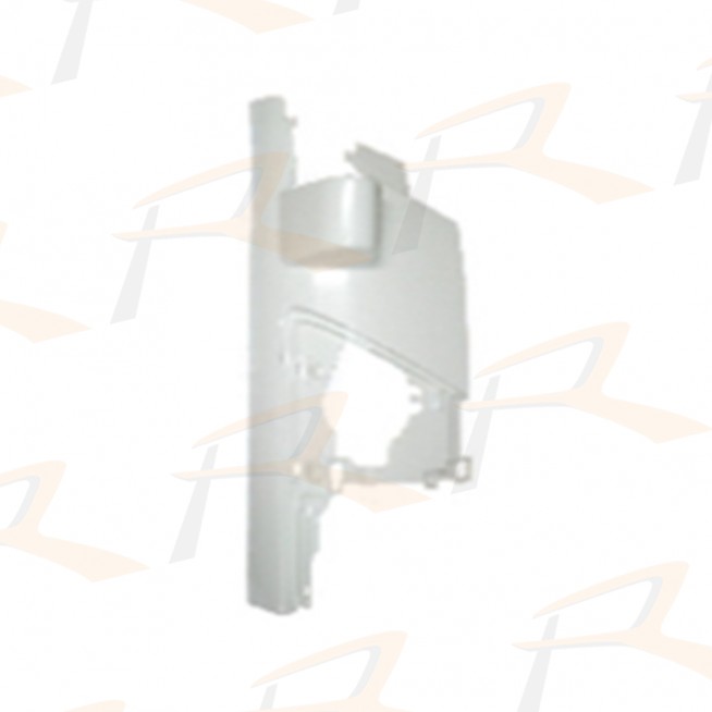 IZ11-0700-A1 CORNER PANEL, W/ MIRROR ARM HOLE , W/O COVER, WHITE, RH