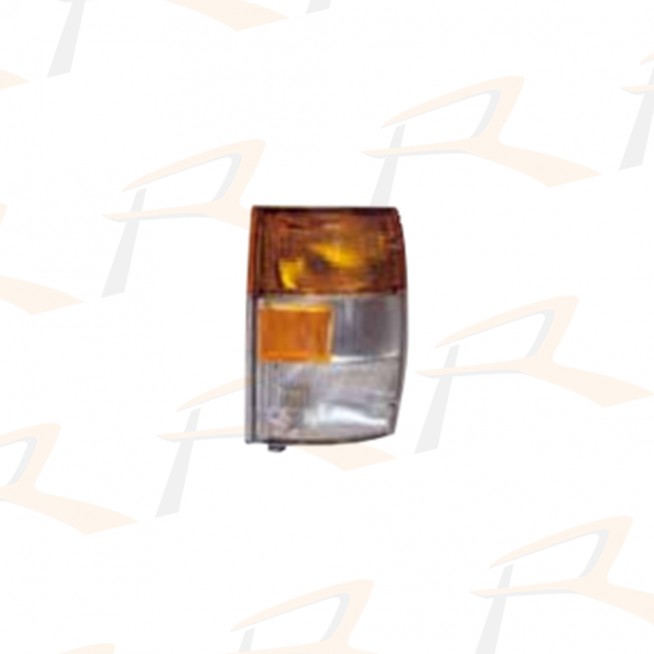 IZ07-18A0-A1 CORNER LAMP, AMBER/CLEAR, 24V, RH