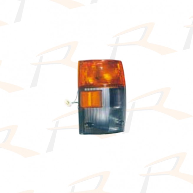 IZ07-18A1-01 CORNER LAMP, AMBER/BLACK, 12V, RH