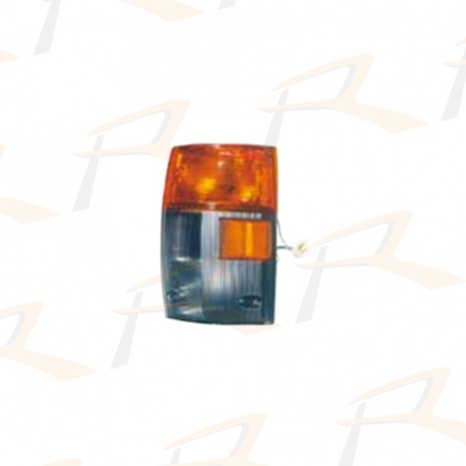 IZ07-18A1-02 CORNER LAMP, AMBER/BLACK, 12V, LH