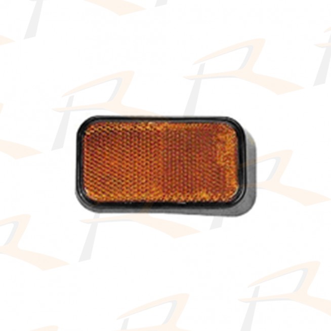 MB08-18P0-02 REFLECTOR, GRILLE SIDE, AMBER, LH