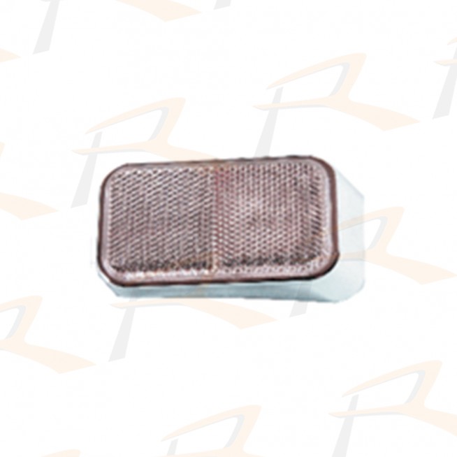 MB08-18P1-02 REFLECTOR, GRILLE SIDE, CLEAR, LH For Canter FE6 / FE5 '96-'04. - Rich Parts Truck Supp