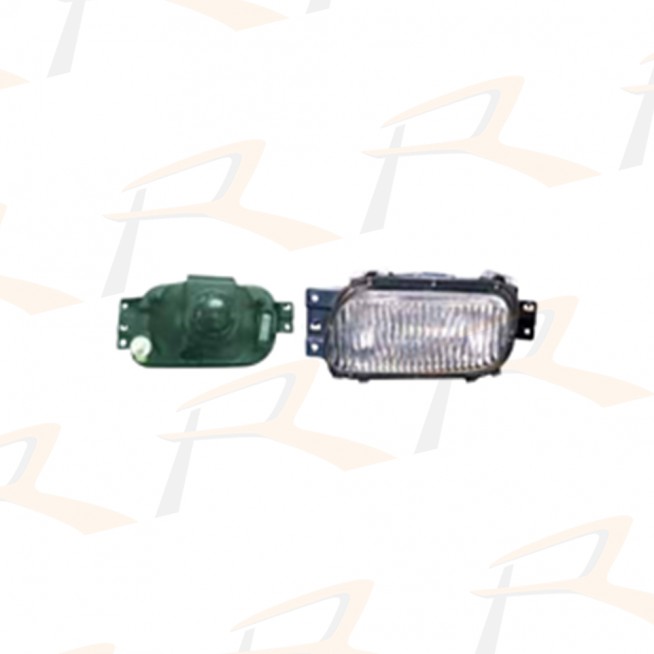 MB09-18C1-02 QMK486513 FOG LAMP ASSY., PLASTIC LENS, 12V, LH For Canter FE8 / FE7 '04-'10. - Rich Pa
