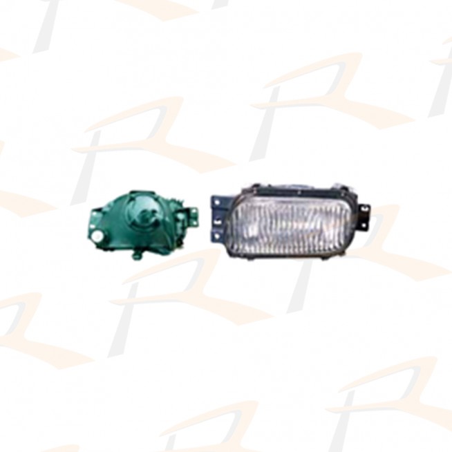 MB09-18C2-02 FOG LAMP UNIT, PLASTIC LENS, 24V, LH