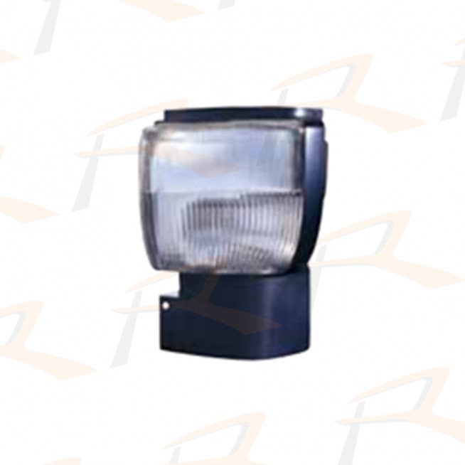 NS06-18A1-02 CORNER LAMP, W/BLACK RIM, LH