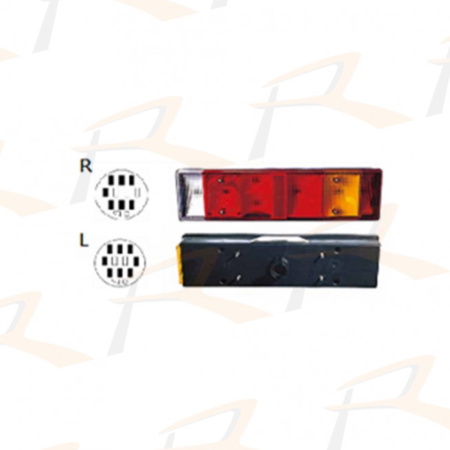 4145.18E0.02 37653000 / 99463244 TAIL LAMP, LH For Stralis '02-'07. - Rich Parts Truck Supplier
