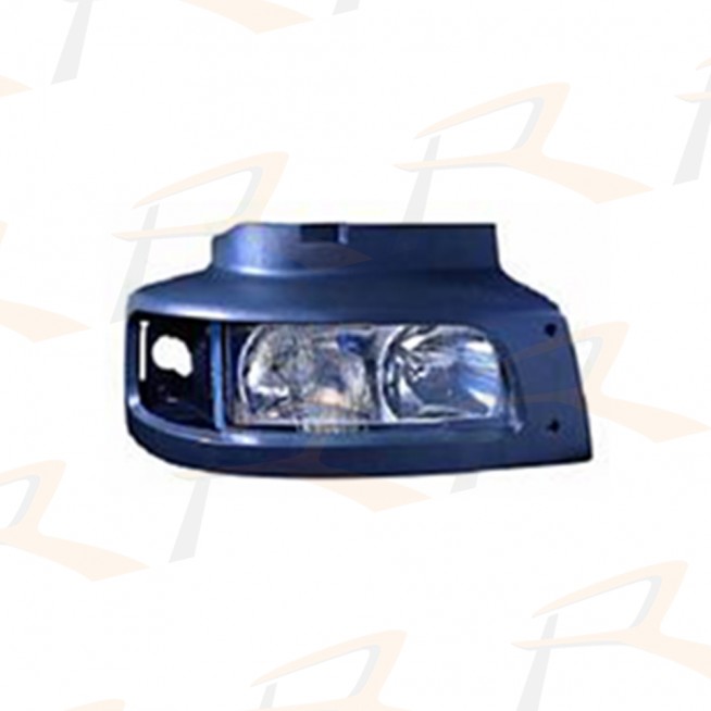 7041.1801.01 5010468981 HEAD LAMP, W/RIM, MAN., RH For Premium. - Rich Parts Truck Supplier