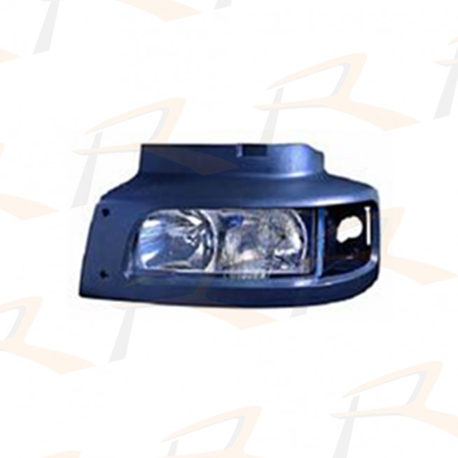 7041.1801.02 5010468980 HEAD LAMP, W/RIM, MAN., LH For Premium. - Rich Parts Truck Supplier