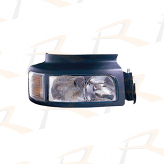 7041.1805.L1 5010578478 HEAD LAMP, W/CORNER LAMP, MAN., RH (LHD) For Premium. - Rich Parts Truck Sup