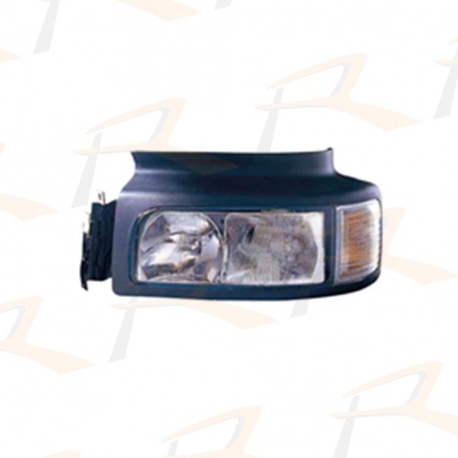 7041.1805.L2 5010578454 HEAD LAMP, W/CORNER LAMP, MAN., LH (LHD) For Premium. - Rich Parts Truck Sup