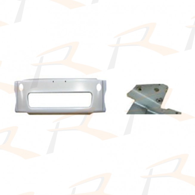 UFT6.0403.00 CENTER BUMPER (PAINTED), W/HOLE, TRIANGLE MOUNT