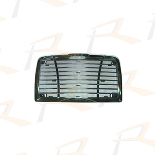 UFT4.0802.00 FRONT GRILLE, W/ BUG SCREEN WITH PAINTED BLACK ACCENT