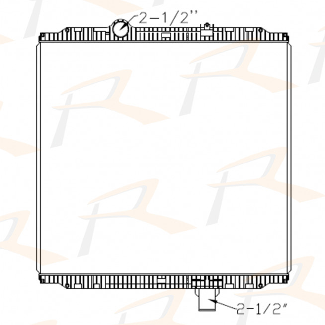 UP99.3300.00 RADIATOR