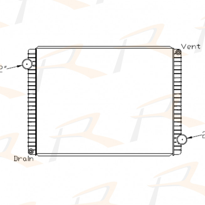 UP98.3300.00 RADIATOR