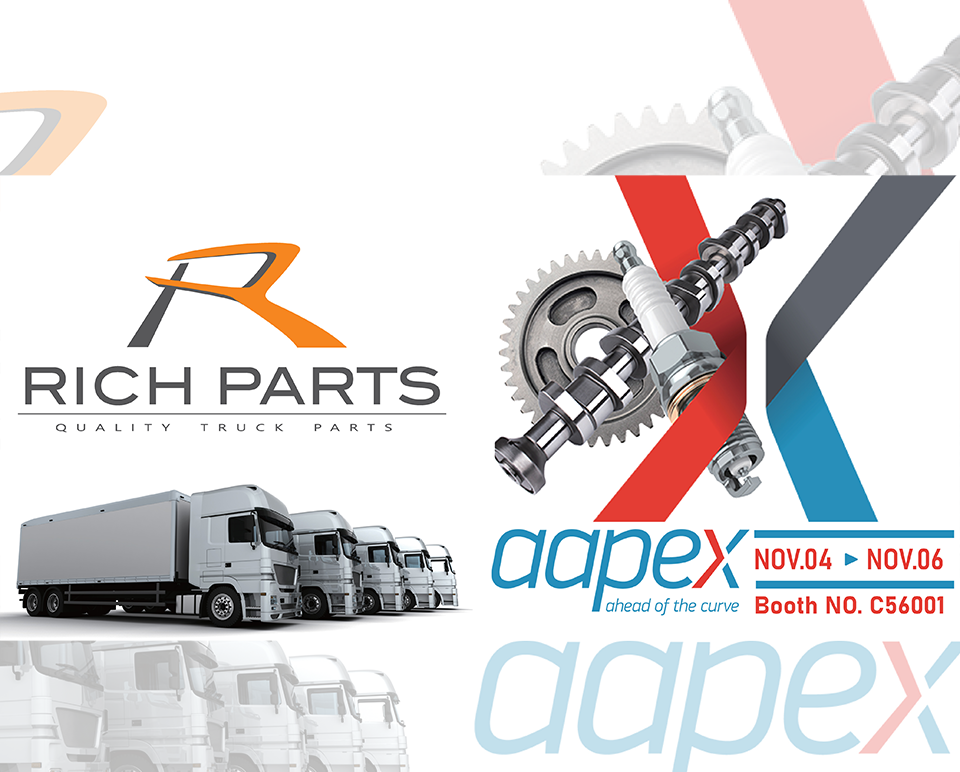 Meet Rich Parts at AAPEX 2025 in Las Vegas  #TRUCK PARTS #TRUCK BODY PARTS